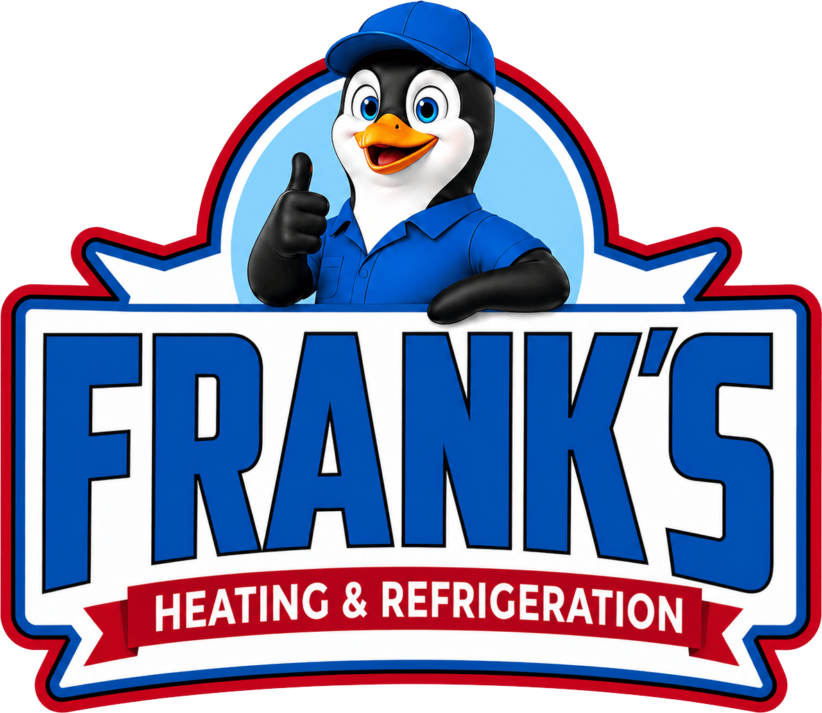 Frank's Logo With Penguin (1) (1)